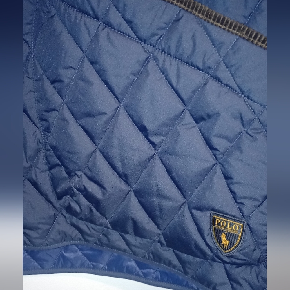 Ralph Lauren Men's Quilted Vest - Navy Blue - Picture 4 of 10